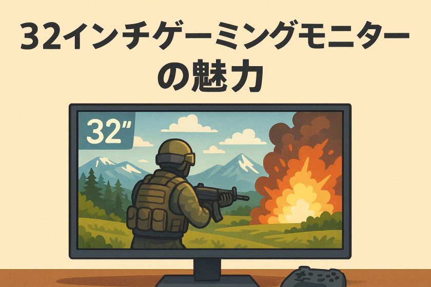 32インチゲーミングモニターの魅力