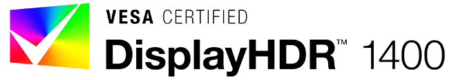 DisplayHDR 1400のロゴ