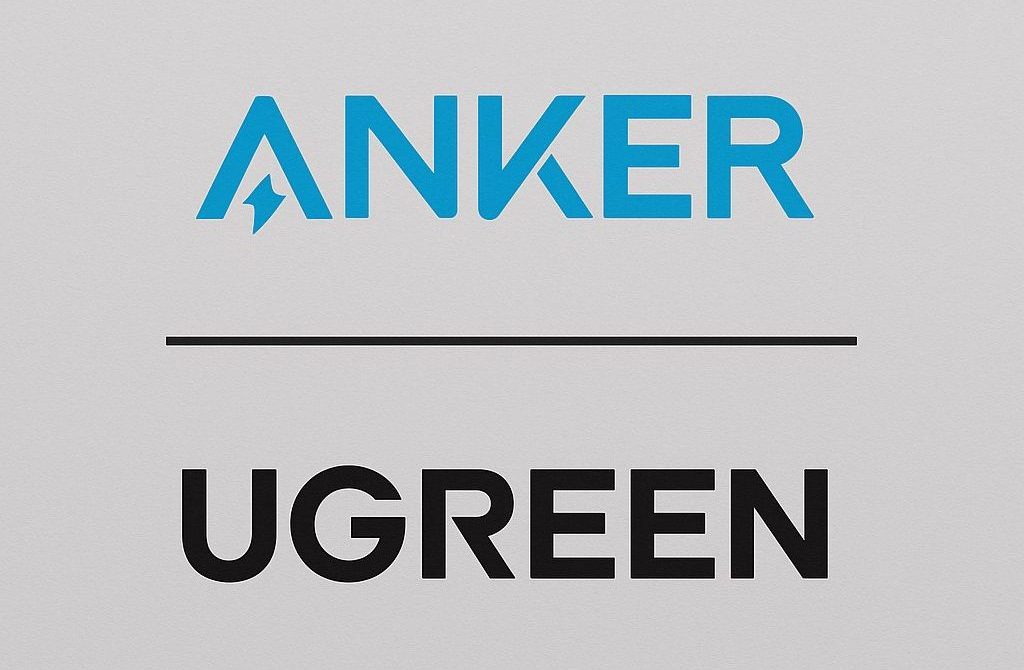 AnkerとUGREENのロゴを並べた画像