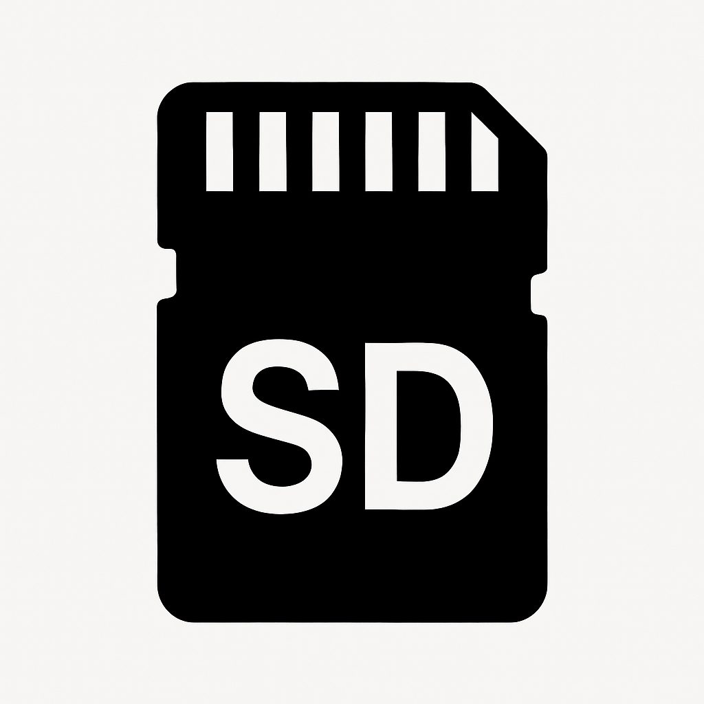 SDカードのアイコン画像