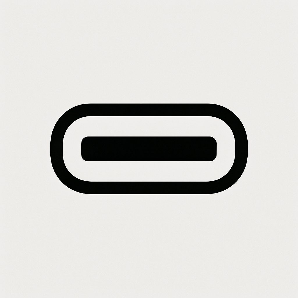 USB-Cのアイコン画像