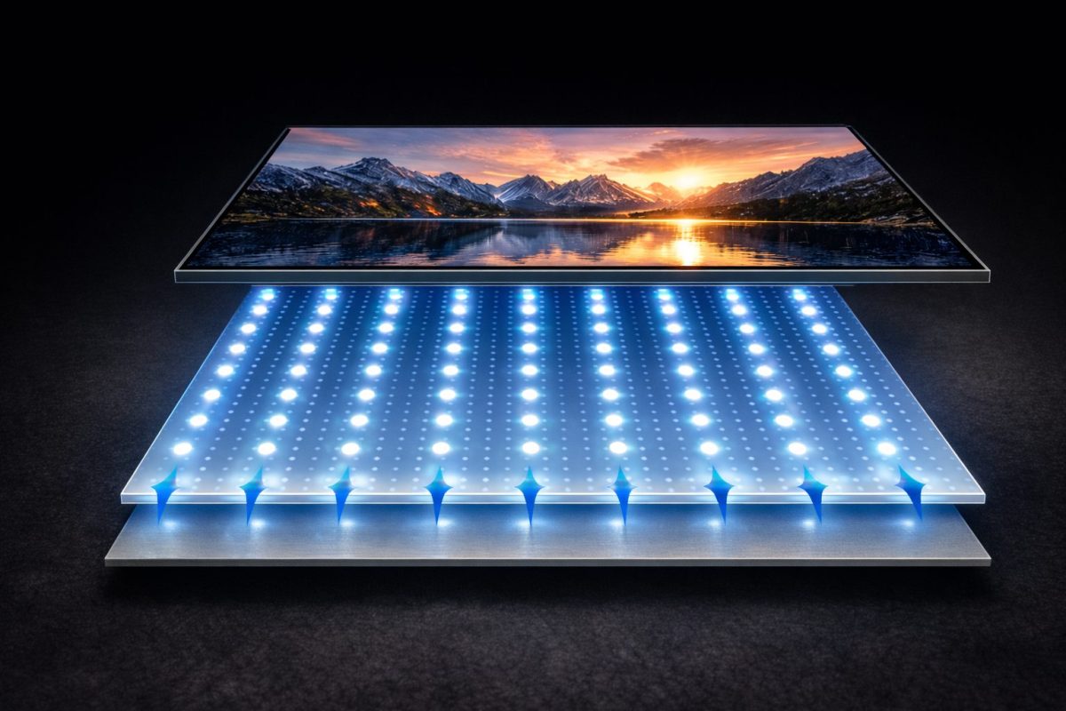 直下型LED方式概略図